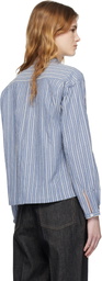 YMC Blue Marianne Shirt