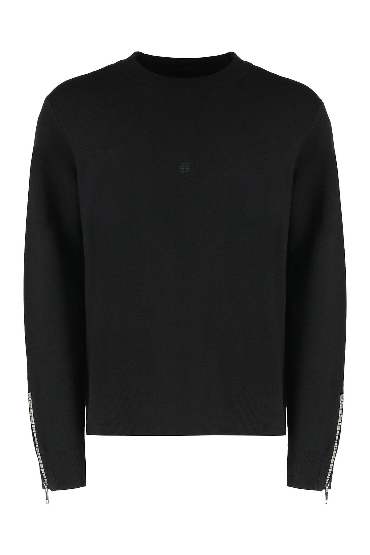 【関税&送料込】Givenchy Black Wool Blend Sweatshirt Givenchy - Crew-neck wool sweater