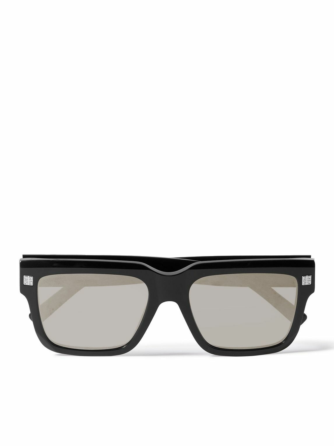 Photo: Givenchy - GV Day Square-Frame Acetate Mirrored Sunglasses