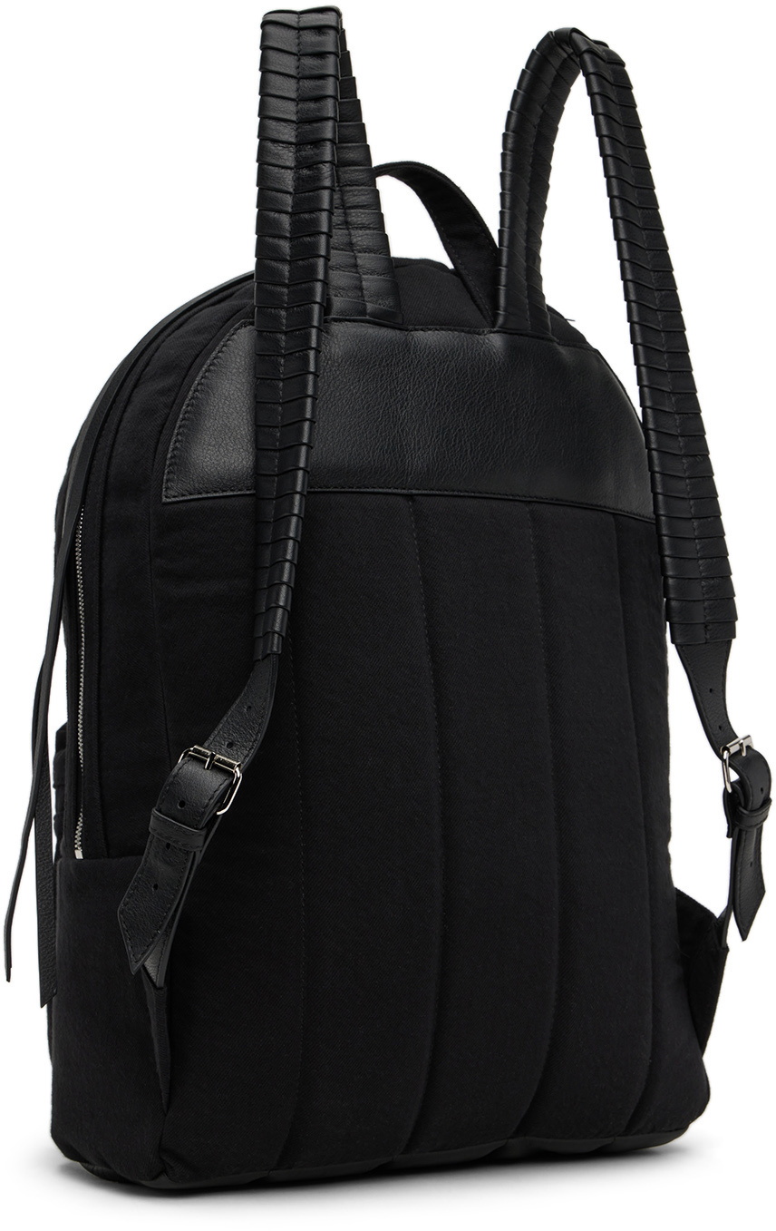 Ann Demeulemeester Black Jessie Backpack Ann Demeulemeester