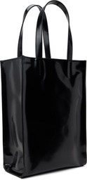 Palm Angels Black Classic Logo Tote