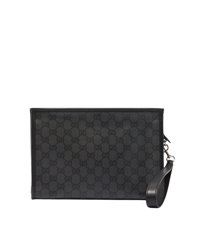Photo: Gucci Gucci Essence Classic GG canvas pouch