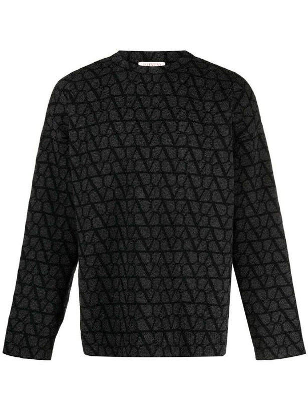 Photo: VALENTINO - Wool Textured Sweater