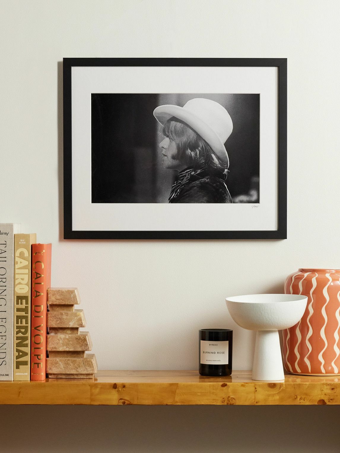 Sonic Editions - Framed 1967 Brian Jones Print, 16" x 20"