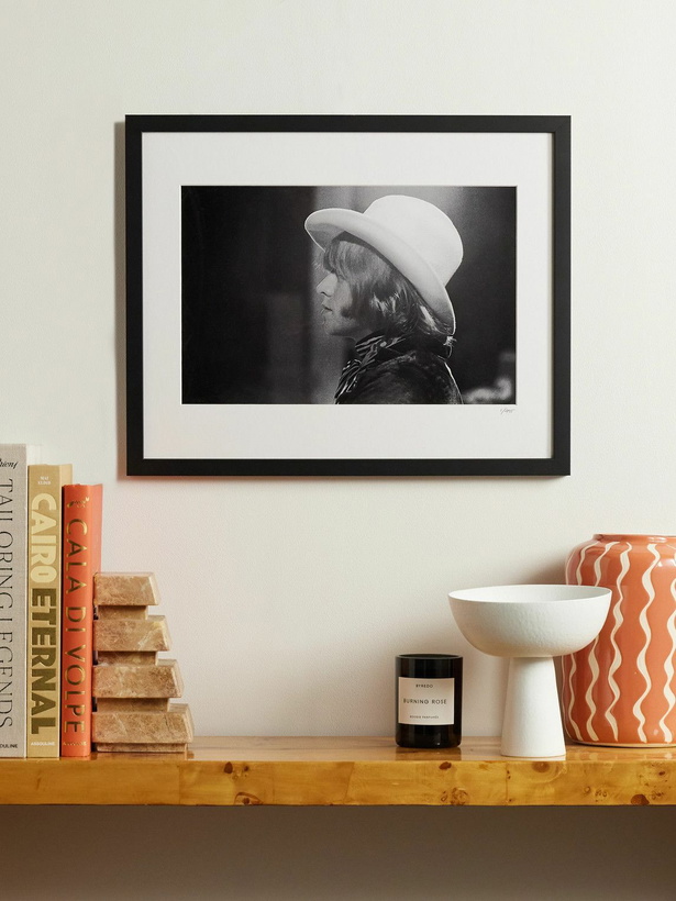 Photo: Sonic Editions - Framed 1967 Brian Jones Print, 16" x 20"