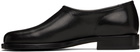 LEMAIRE Black Anatomic Slip On Loafers