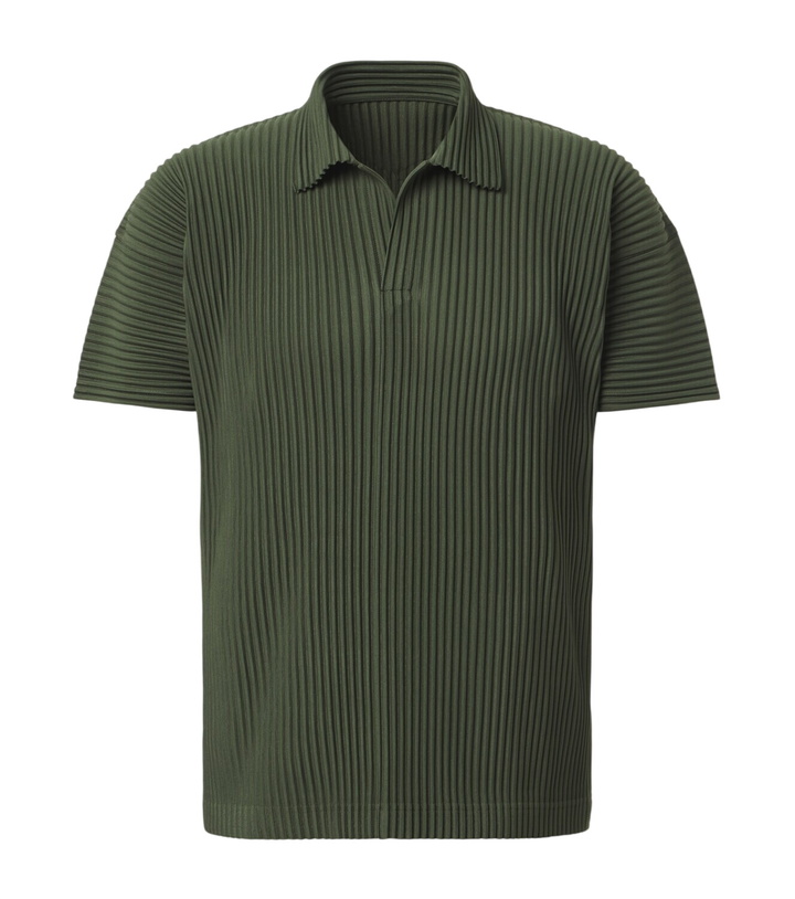 Photo: Homme Plissé Issey Miyake Color Pleats 2 polo shirt