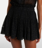Isabel Marant Maelly silk georgette shorts