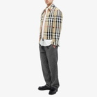 Burberry Men's Crossmoor Check Harrington Jacket in Archive Beige Check