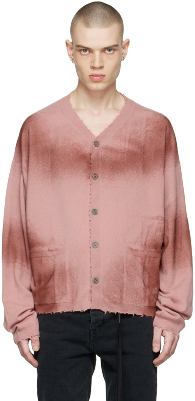 Photo: FREI-MUT Pink Cashmere Cardigan