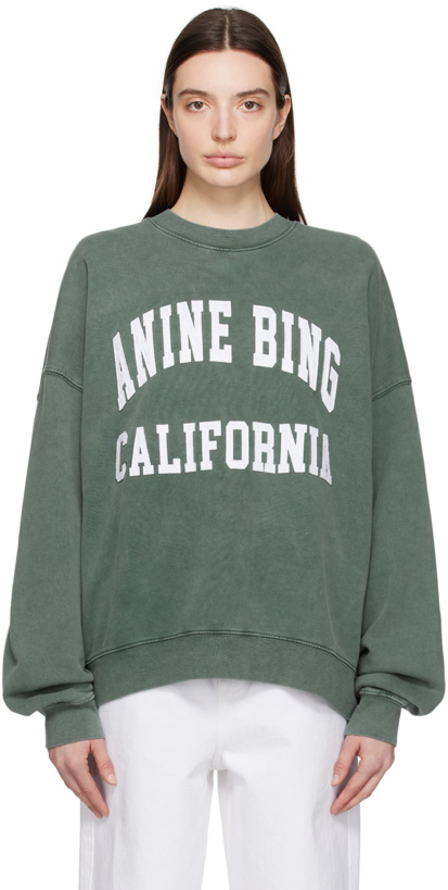 Photo: ANINE BING Green Miles Sweatshirt