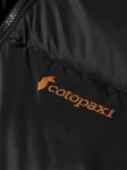 Cotopaxi - Solazo Logo-Print Quilted Ripstop Hooded Down Jacket - Black