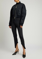Courrèges Scuba Twill Bomber Jacket Navy