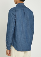 Drake's Chambray Shirt Denim