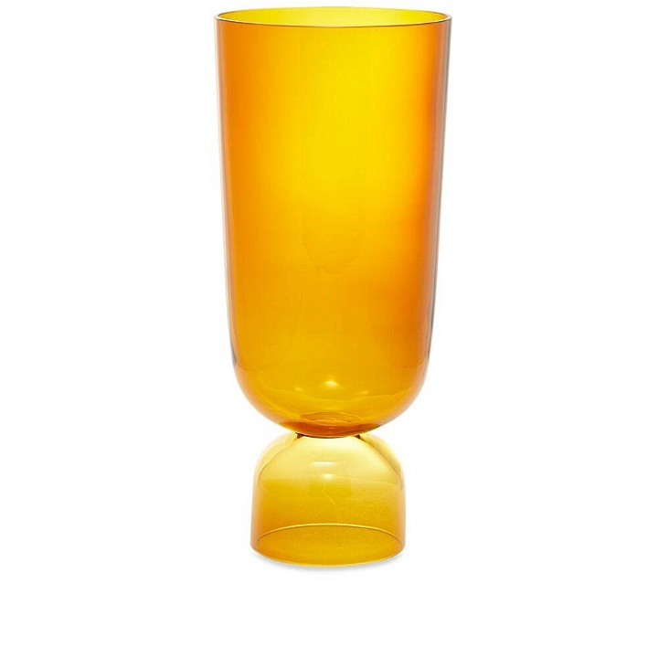 Photo: HAY Bottoms Up Vase - Large in Amber