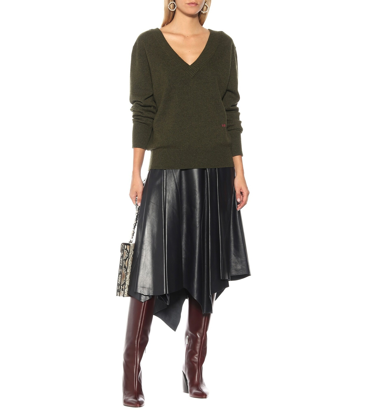 Marlin Leather Skirt