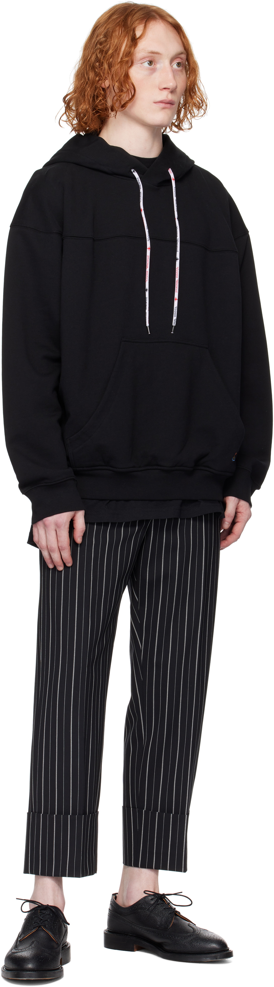 Vivienne Westwood Black Stencil Orb Fresh Hoodie