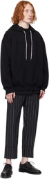 Vivienne Westwood Black Stencil Orb Fresh Hoodie