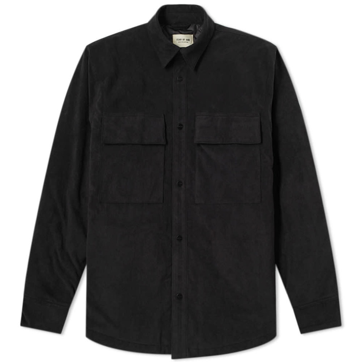 Photo: Fear Of God Suede Shirt Jacket
