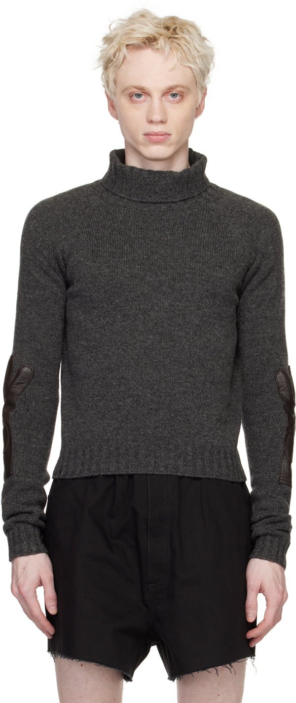 Raf Simons Gray Glove Turtleneck