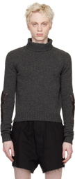 Raf Simons Gray Glove Turtleneck