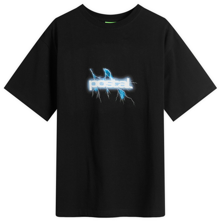 Photo: POSTAL Men's Lightning T-Shirt in Black