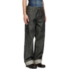 Represent Black Selvedge Denim Jeans