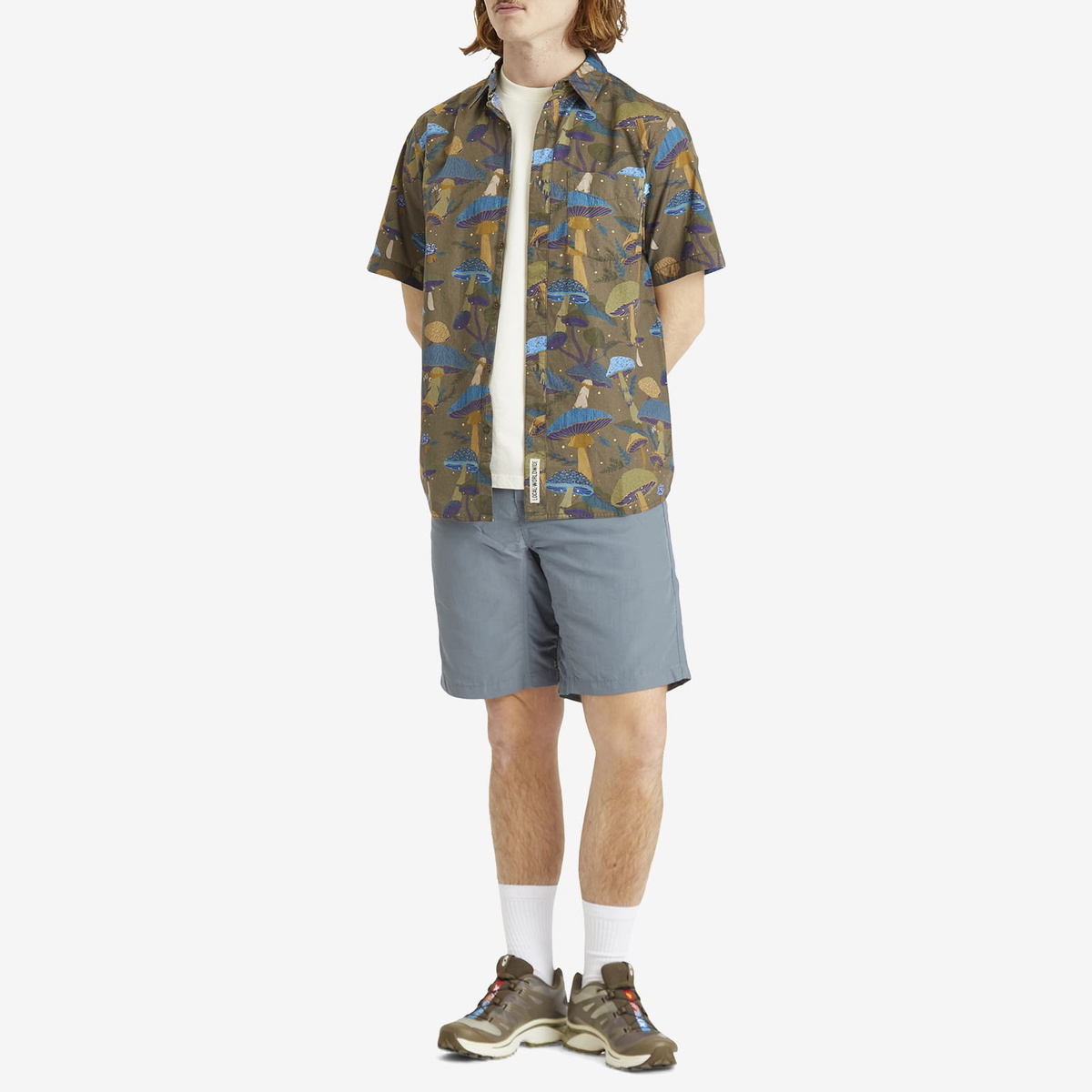 KAVU Men's Big Eddy Shorts in Stormy Weather