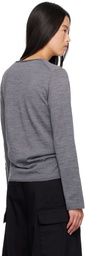 Comme des Garçons Shirt Gray 'Freedom' Sweater