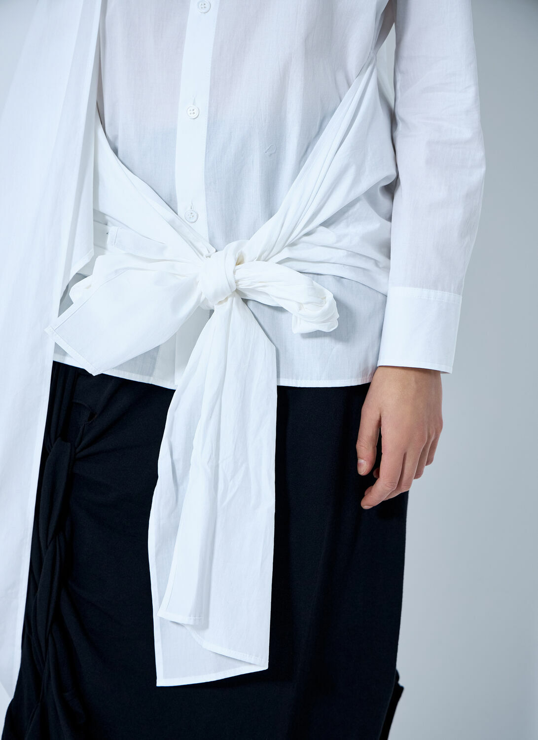 Yohji Yamamoto Draped Blouse