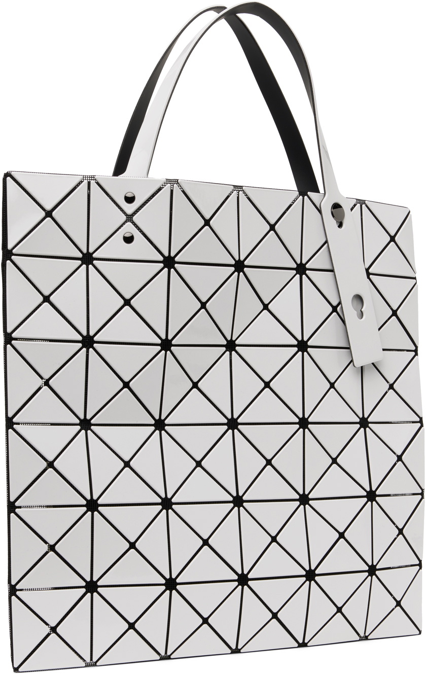 BAO BAO ISSEY MIYAKE White Lucent Matte Tote