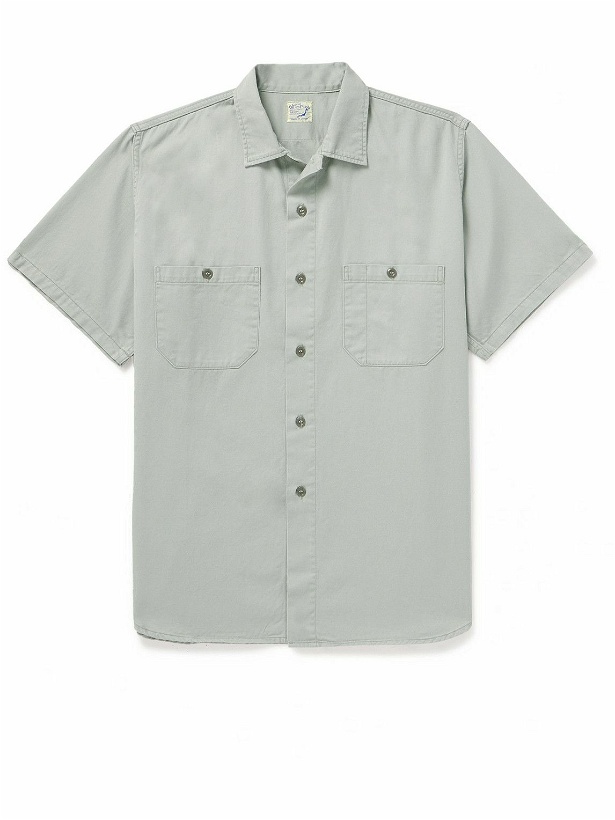 Photo: OrSlow - Cotton-Twill Shirt - Gray