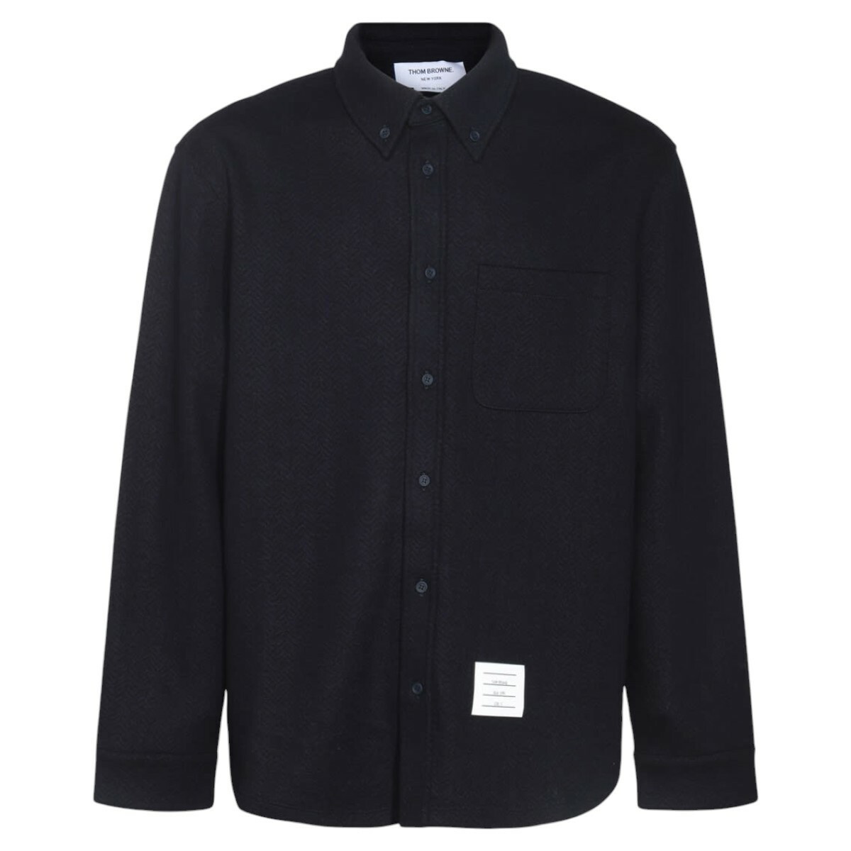 Thom Browne - Colour-Block Striped Full-Grain Leather