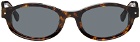BONNIE CLYDE SSENSE Exclusive Brown Rollercoaster Sunglasses