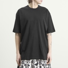 Comme des Garçons SHIRT Men's Oversized Printed Jersey in Black