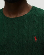 Polo Ralph Lauren Lscablecnpp Long Sleeve Pullover Green - Mens - Pullovers