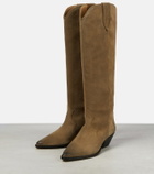 Isabel Marant - Lomero suede knee-high boots
