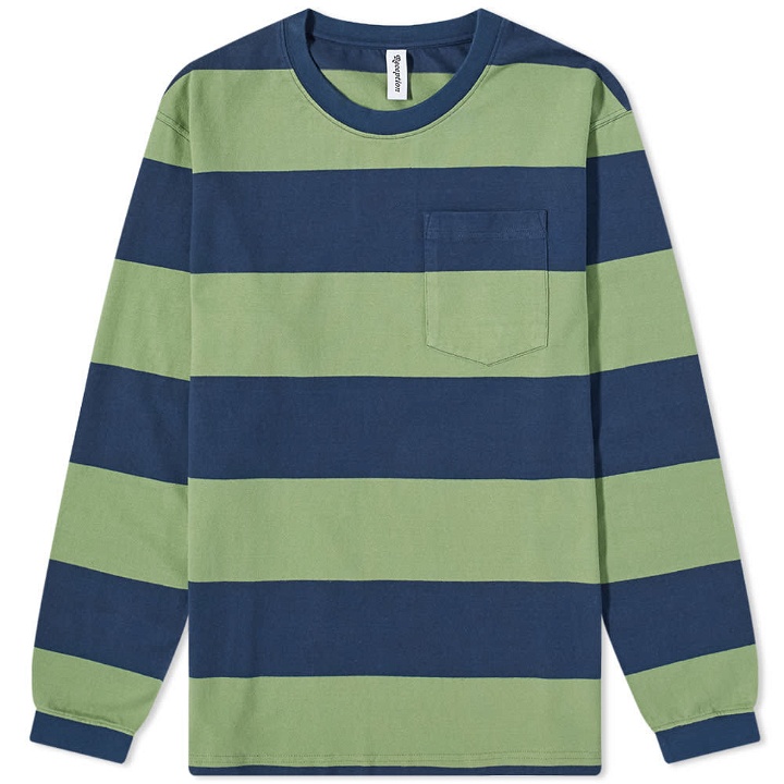 Photo: Reception Long Sleeve Rugby Stripe Tee