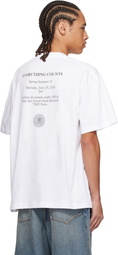032c White 'SS-25, Paris' T-shirt