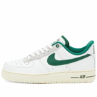 Nike W Air Force 1 '07 Lx Sneakers in White/Green/Silver