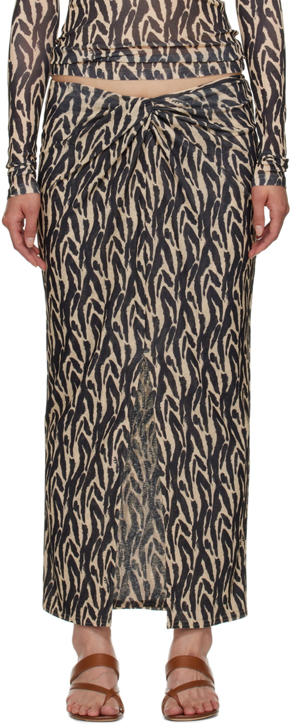 Nanushka Beige Knitted