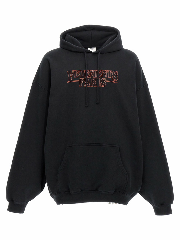 Photo: vetements Paris Logo Hoodie