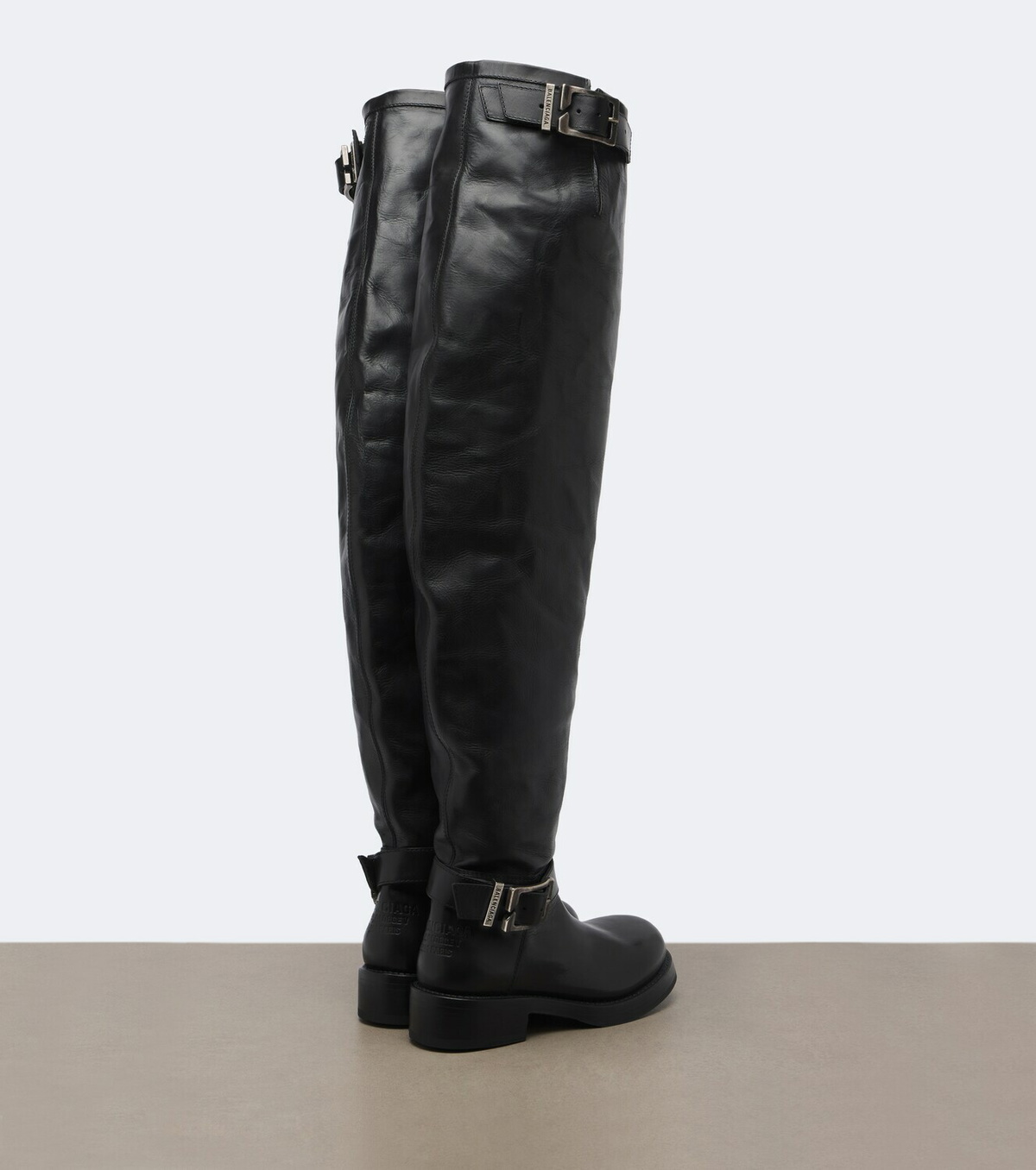Balenciaga Leather over-the-knee boots