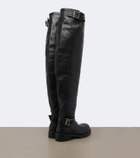 Balenciaga Leather over-the-knee boots