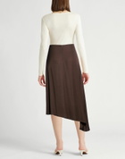 Peserico Womens Midi skirt Dark in Brown