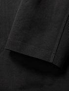 SAINT LAURENT - Cotton-Blend Coat - Black