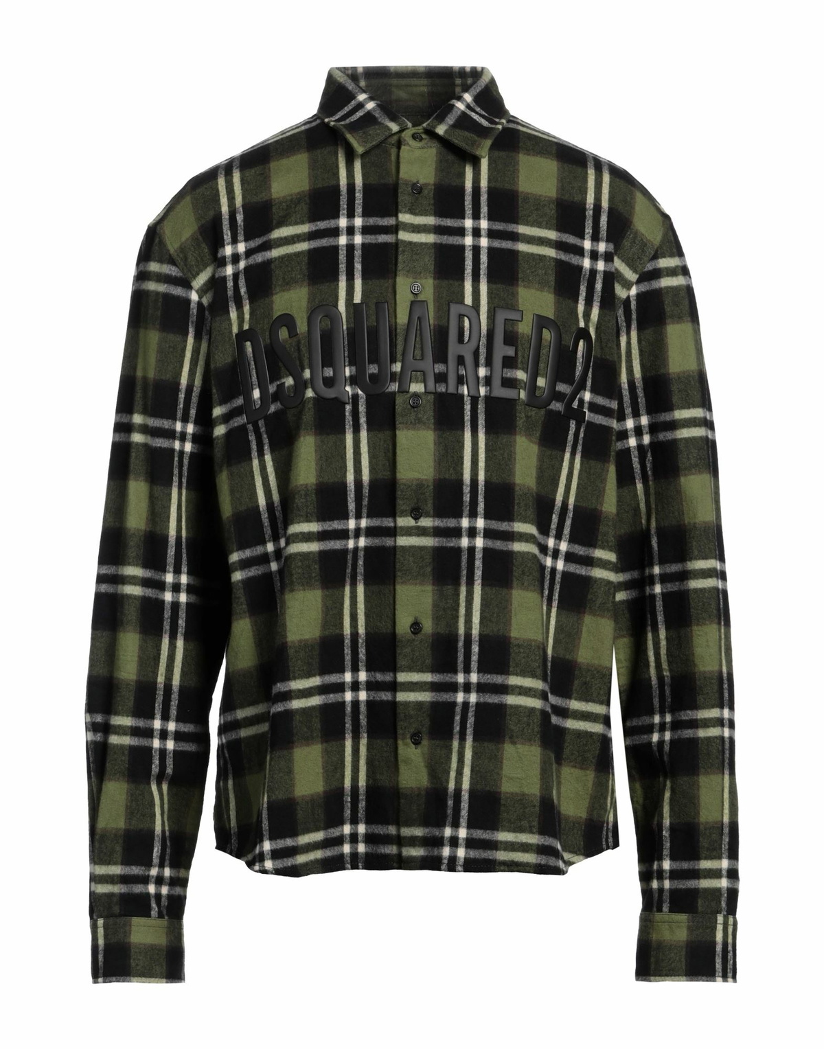 Dsquared2 Mens Shirt Military in Green