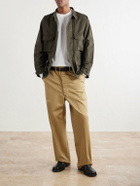 OrSlow - Straight-Leg Cotton-Twill Trousers - Neutrals