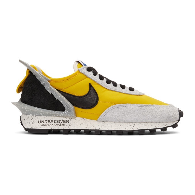 Photo: Nike Yellow and Grey Undercover Edition Daybreak Sneakers