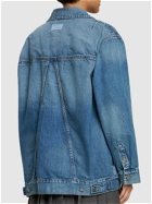 GANNI - Oversized Cotton Denim Jacket